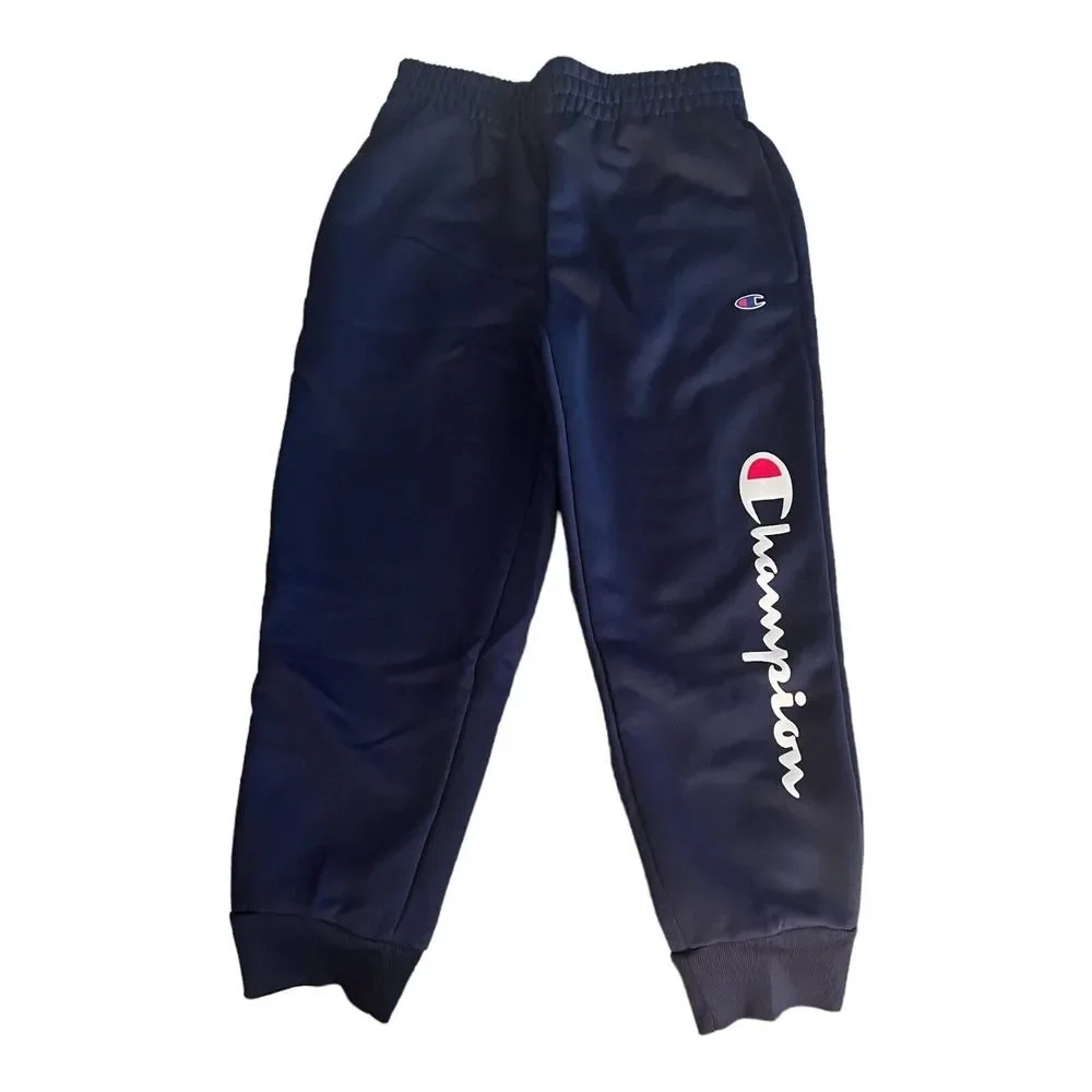 Champion Boys' Lightweight Active Set (Navy/White)‎ Shirt And Pants 4/5